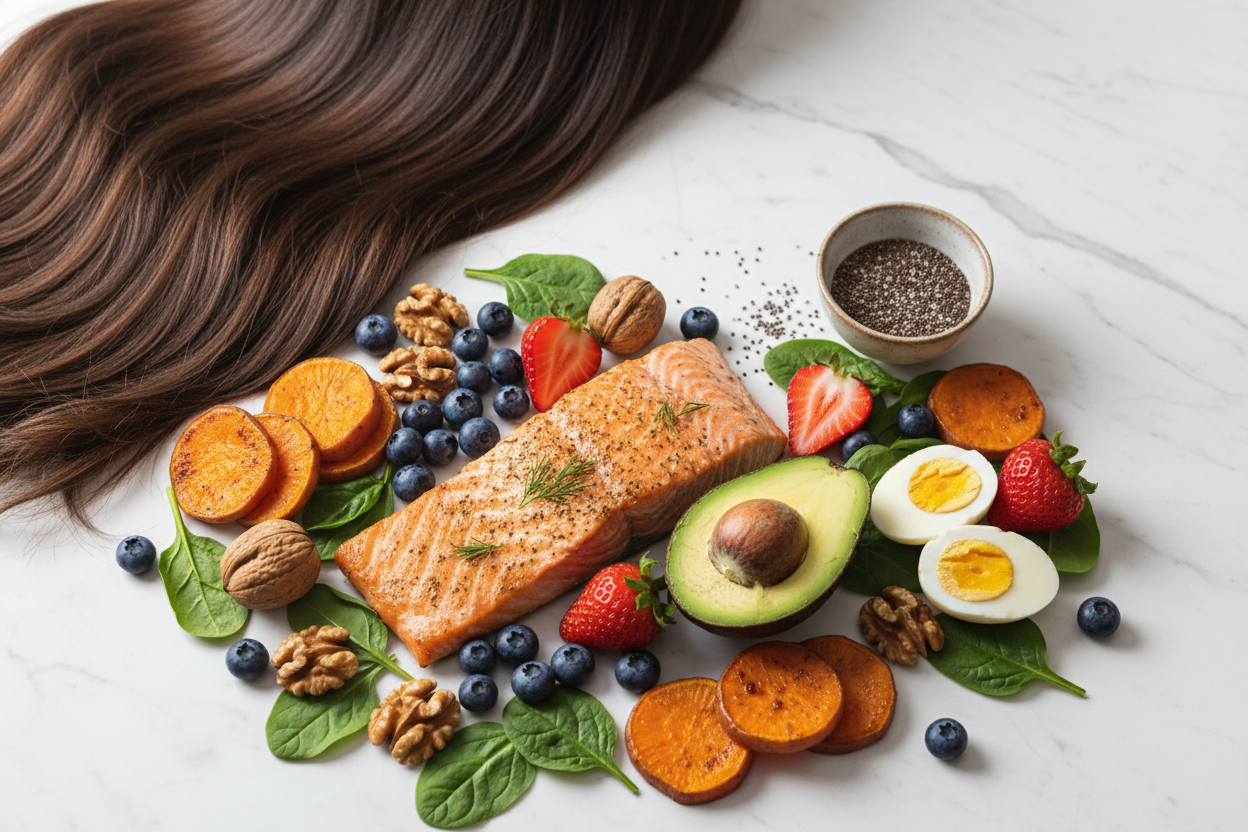 Alimentation et cheveux: Les super aliments pour une chevelure en pleine santé