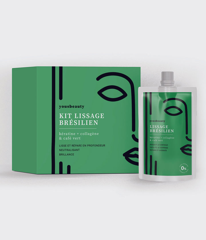 Kit lissage brésilien au cafe vert
