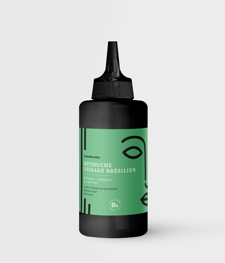 Retouche racines lissage brésilien